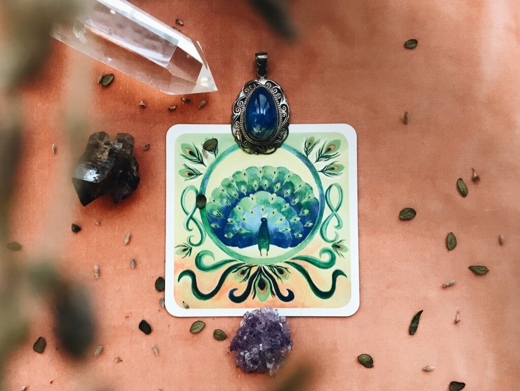 May-overtone peacock moon of radiance