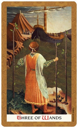 黃金塔羅|Golden Tarot|78張,中世紀到文藝復興的藝術化圖象拼貼作品,贈中文翻譯