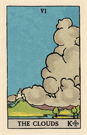 袖珍版偉特雷諾曼塔羅錫鐵盒|Pixies Astounding Lenormand Deck|36張,贈中文翻譯