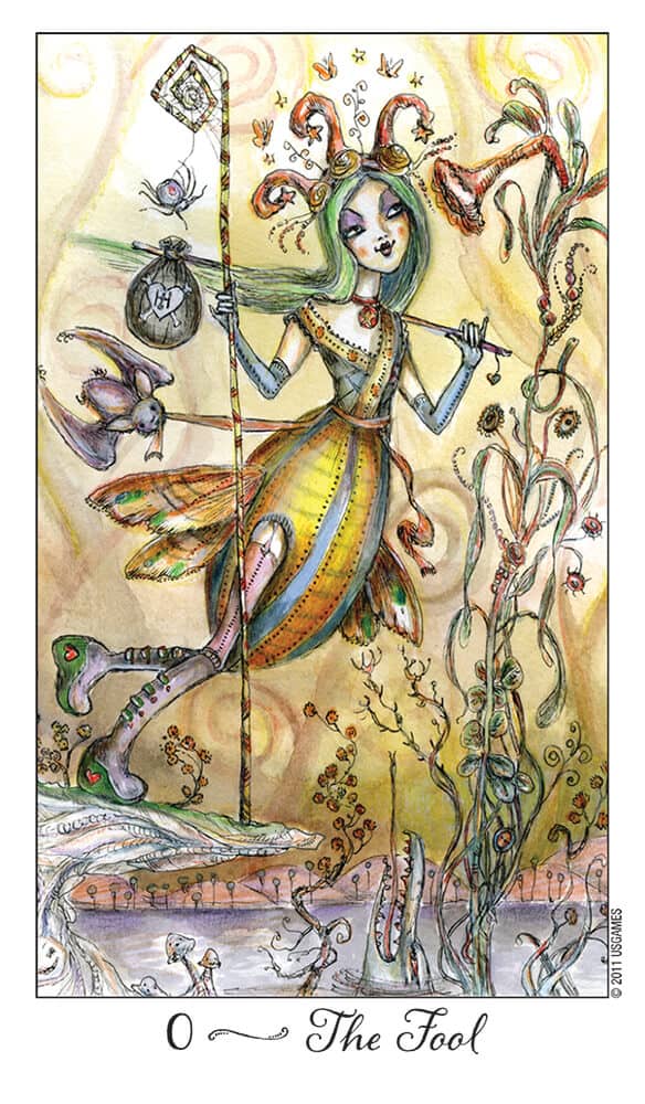 生活之樂塔羅牌|Joie De Vivre Tarot|78張,相信內在的聲音,走上自己的道路。從真實本質行動,以全新的眼光看世界。追隨生活所帶來的魔力,贈中文翻譯