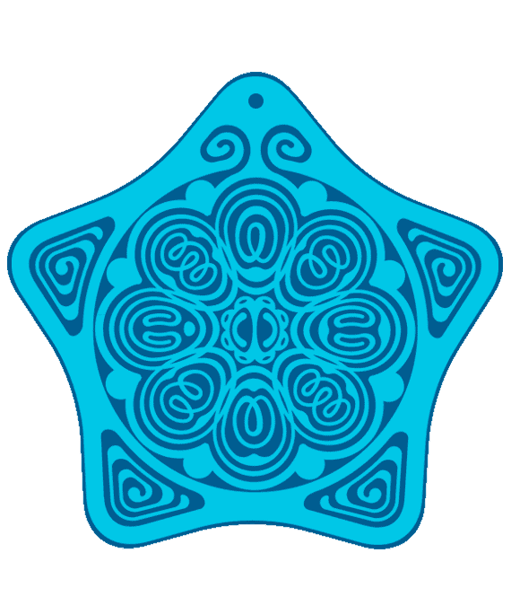 藍色兒童星光碟 能量板