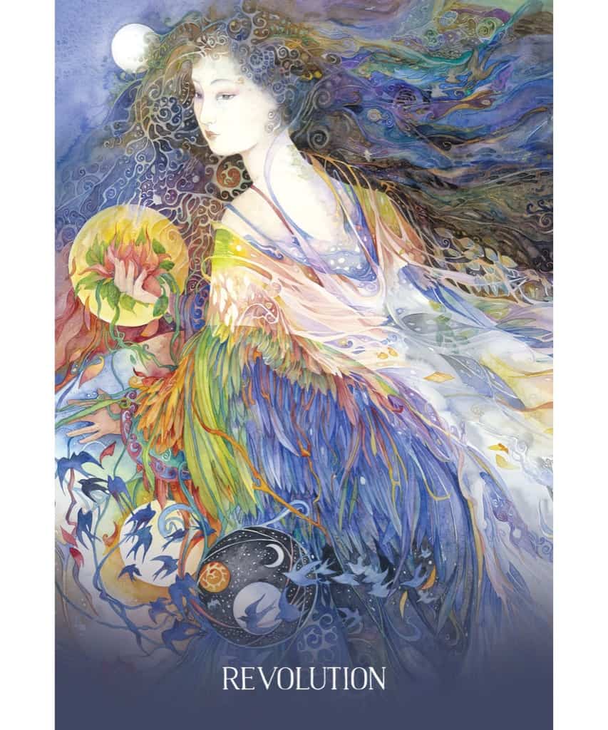 神聖的地球神諭卡|Sacred Earth Oracle|45張,喚醒深層次的真理並更接近神性,贈中文翻譯