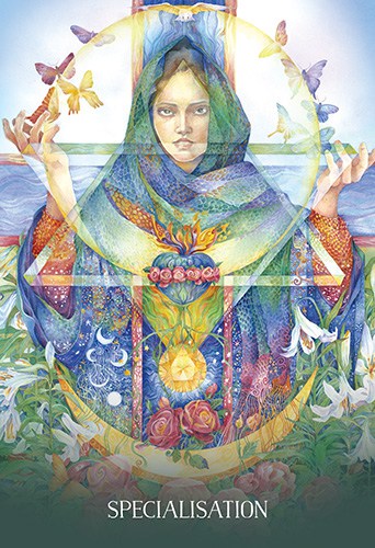 神聖的地球神諭卡|Sacred Earth Oracle|45張,喚醒深層次的真理並更接近神性,贈中文翻譯