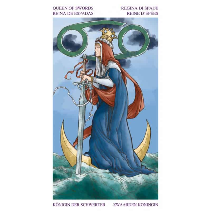 沃爾斯塔羅牌|Universal Wirth Tarot|78張,突破背景既有的華麗框架,贈中文翻譯