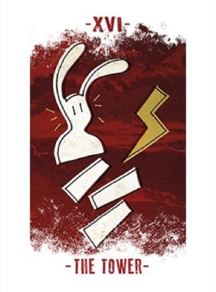 比士塔羅|Bix Tarot|79張,智慧、幽默、奇想、諷刺與簡潔相結合的新穎作品,贈中文翻譯