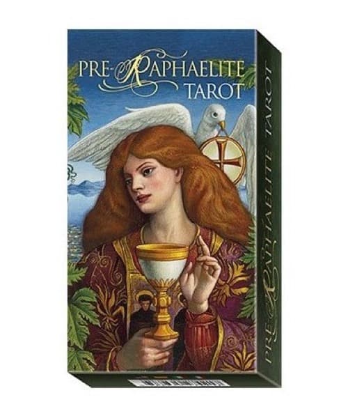 前拉斐爾派塔羅|Preraphaelite Tarot|78張,鮮豔色彩中富有神秘感和浪漫感,贈中文翻譯