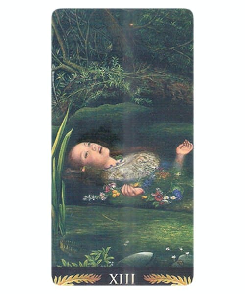 前拉斐爾派塔羅|Preraphaelite Tarot|78張,鮮豔色彩中富有神秘感和浪漫感,贈中文翻譯