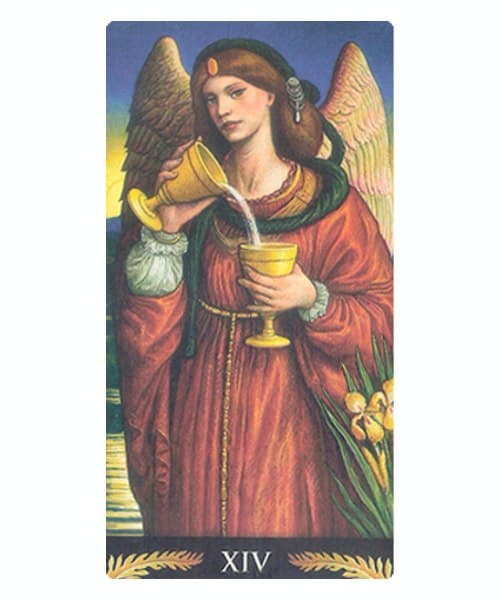 前拉斐爾派塔羅|Preraphaelite Tarot|78張,鮮豔色彩中富有神秘感和浪漫感,贈中文翻譯