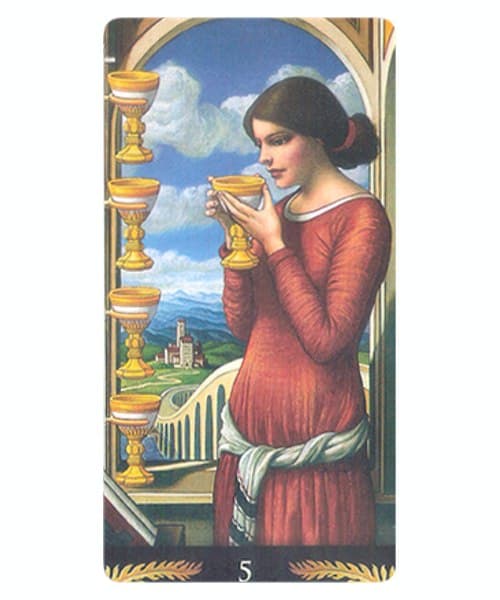 前拉斐爾派塔羅|Preraphaelite Tarot|78張,鮮豔色彩中富有神秘感和浪漫感,贈中文翻譯