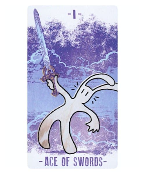 比士塔羅|Bix Tarot|79張,智慧、幽默、奇想、諷刺與簡潔相結合的新穎作品,贈中文翻譯