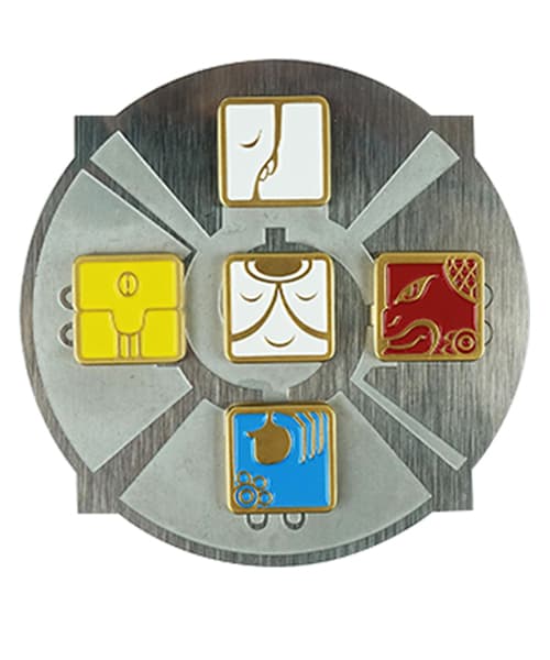 時間旅人的移動聖壇－星際馬雅金屬磁鐵套組