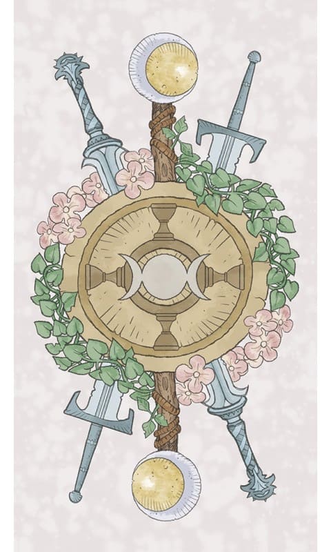 情色幻想塔羅|Erotic Fantasy Tarot|78張,其中神秘本質意味釋放靈魂的智慧,贈中文翻譯