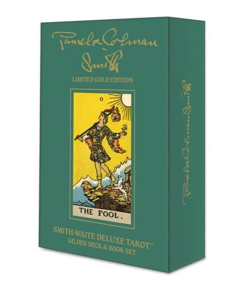 史密斯偉特豪華塔羅：鍍金豪華盒裝版｜Smith Waite Deluxe Tarot｜78張,