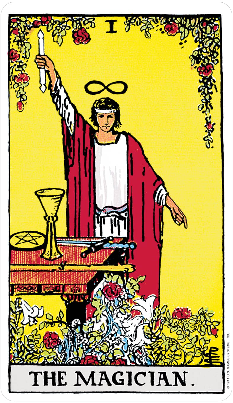 The 100% Plastic Rider Waite Tarot-4