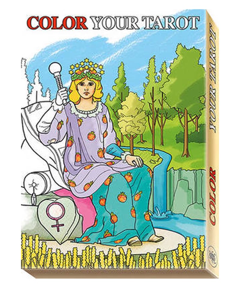 彩繪你的塔羅｜Coloryourtarot｜22張,