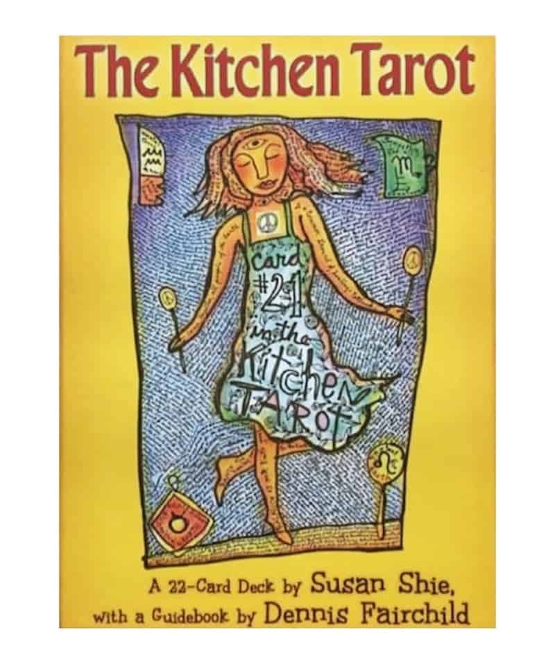 廚房塔羅｜The Kitchen Tarot｜以色彩繽紛、現代畫風取代傳統仍保有占卜訊息｜22張,