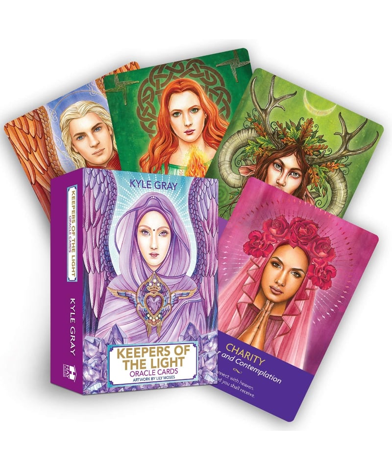光之守護者神諭卡|Keepers Of The Light Oracle Cards|45張,遠古至今的大師、能量平衡、超越宗教與時間、致力療癒與和平