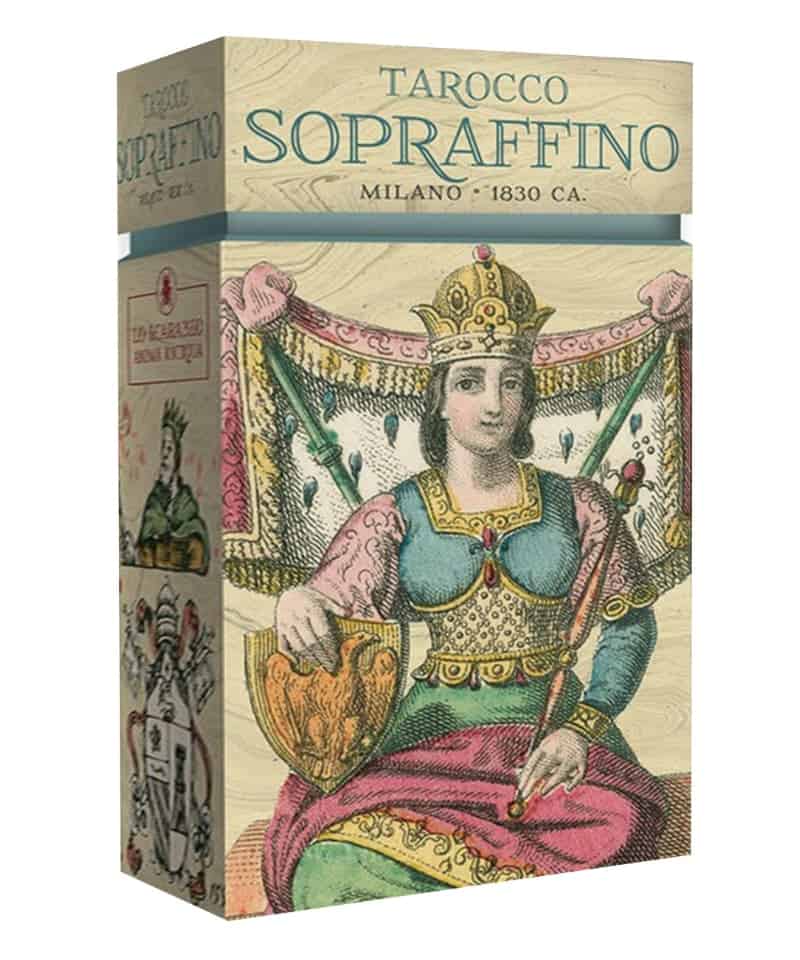 德拉羅卡復刻限定版愚者塔羅｜Tarocco Sopraffino Della Rocca Anima Antiqua｜78張,具有收藏價值