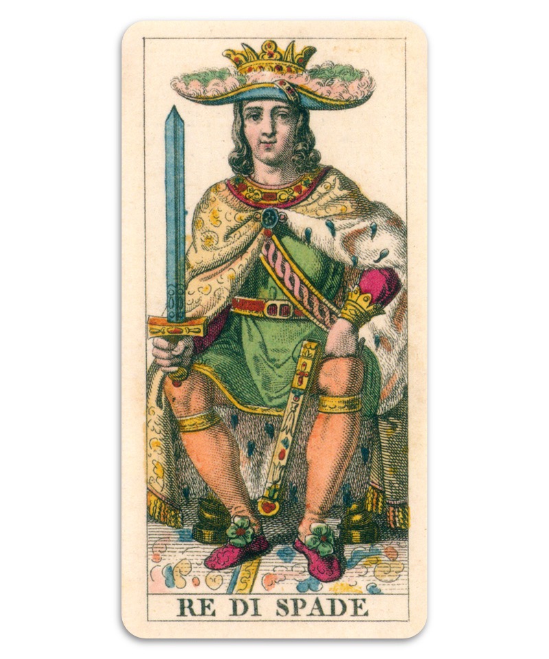 德拉羅卡復刻限定版愚者塔羅|Tarocco Sopraffino Della Rocca Anima Antiqua|78張,具有收藏價值