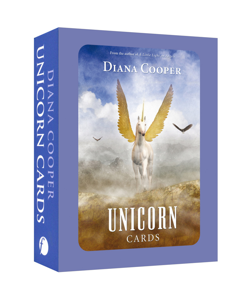 黛安娜庫柏獨角獸卡｜The Unicorn Cards｜44張,,贈中文翻譯
