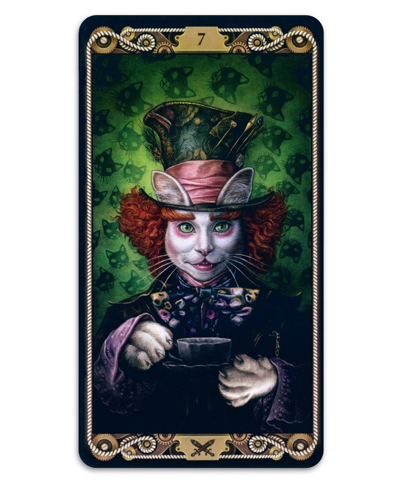 童話貓塔羅|Cat Tarot|78張,古老傳說到童話故事,用獨特古怪重現寓意,贈中文翻譯
