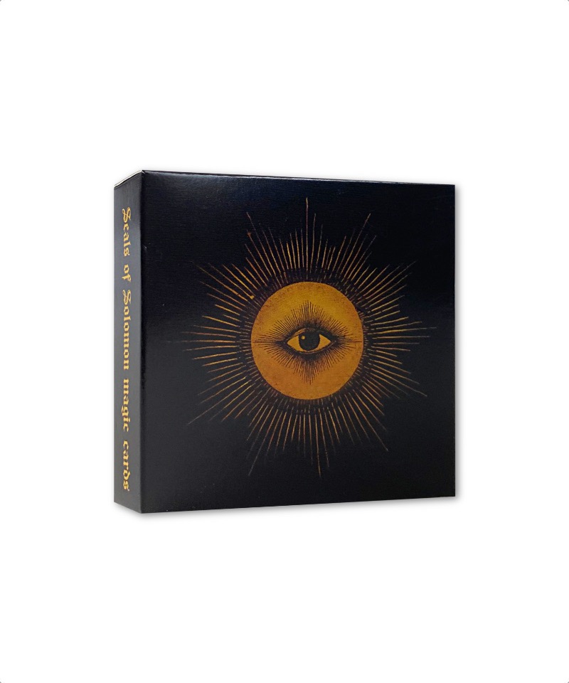索羅門封印魔法卡｜Seals Of Solomon Magic Cards｜44張,索羅門王的法器、神秘的護身符