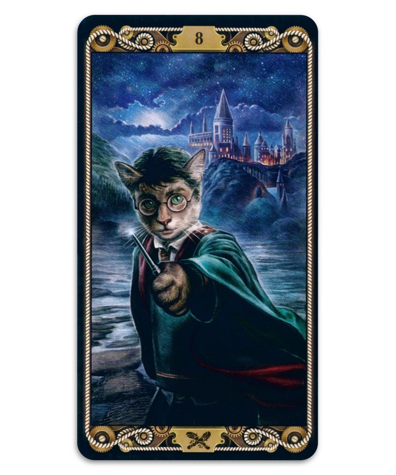 童話貓塔羅|Cat Tarot|78張,古老傳說到童話故事,用獨特古怪重現寓意,贈中文翻譯