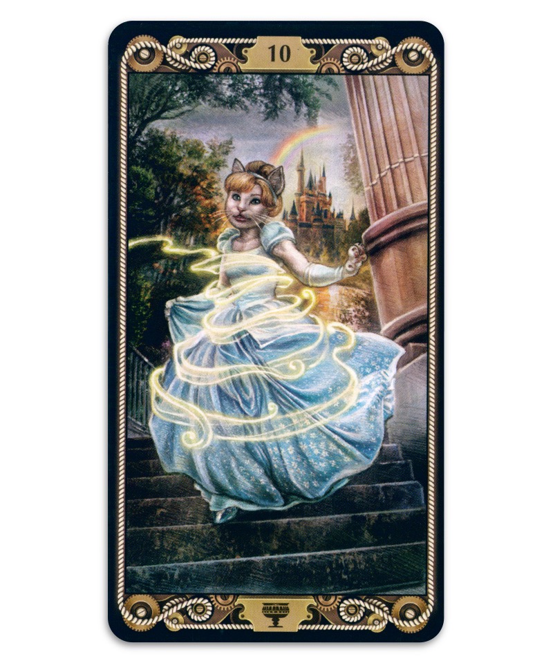 童話貓塔羅|Cat Tarot|78張,古老傳說到童話故事,用獨特古怪重現寓意,贈中文翻譯