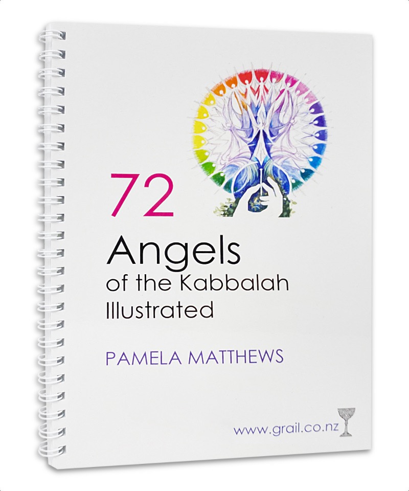 卡巴拉72天使書卡組｜72 Angels of the Kabbalah Book and Cards｜紐西蘭聖杯公司發行