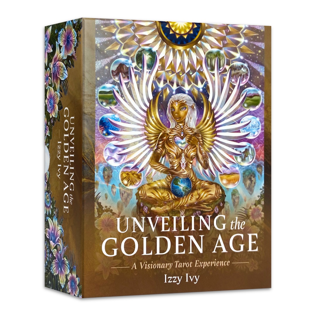 黃金年代啟示塔羅：意象超越的體驗旅程｜Unveiling The Golden Age Tarot: A Visionary Tarot Experience｜78張,贈中文翻譯