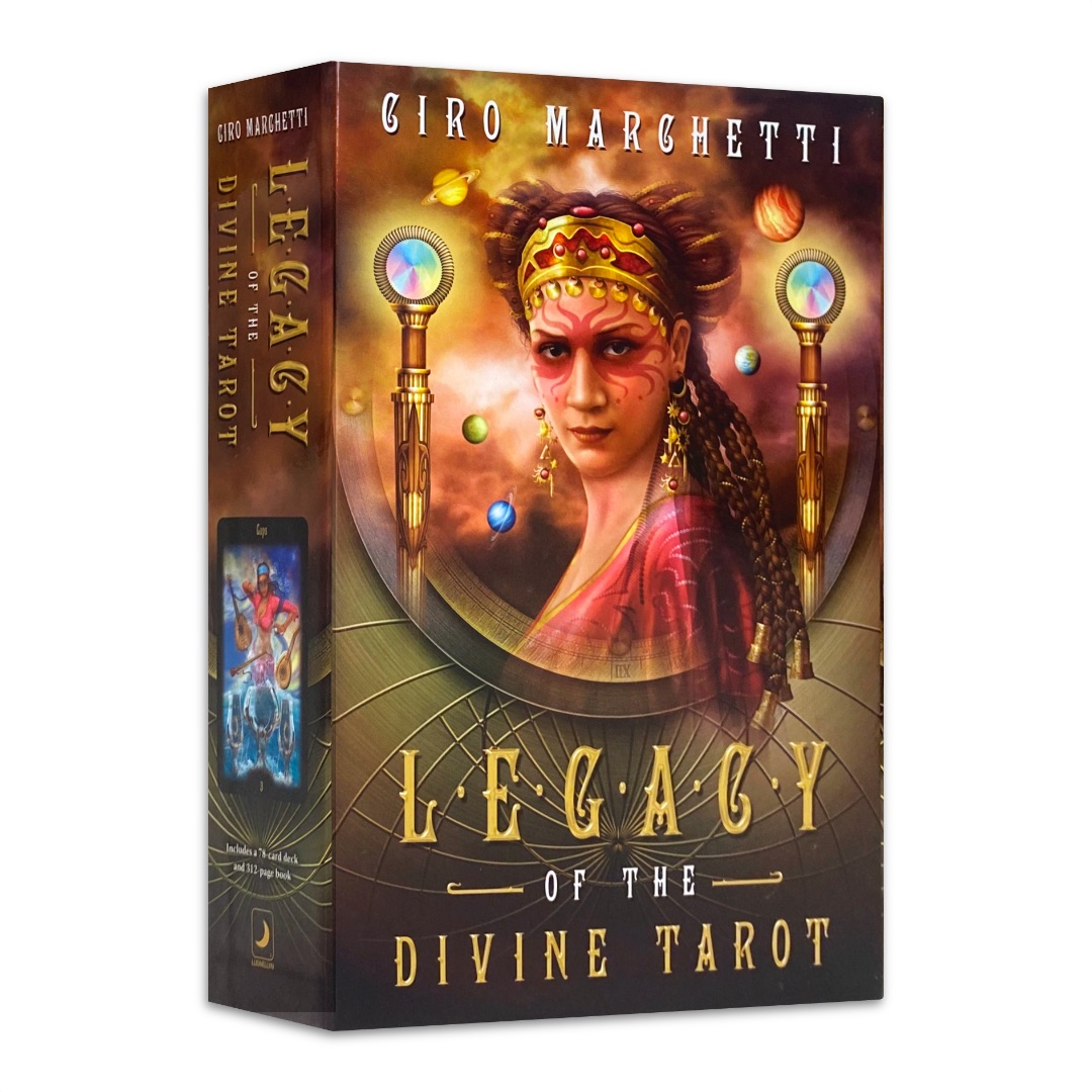 傳世塔羅牌｜Legacy Of The Divine Tarot｜78張,以夢想為主題，引導你看見希望、智慧與靈感,贈中文翻譯