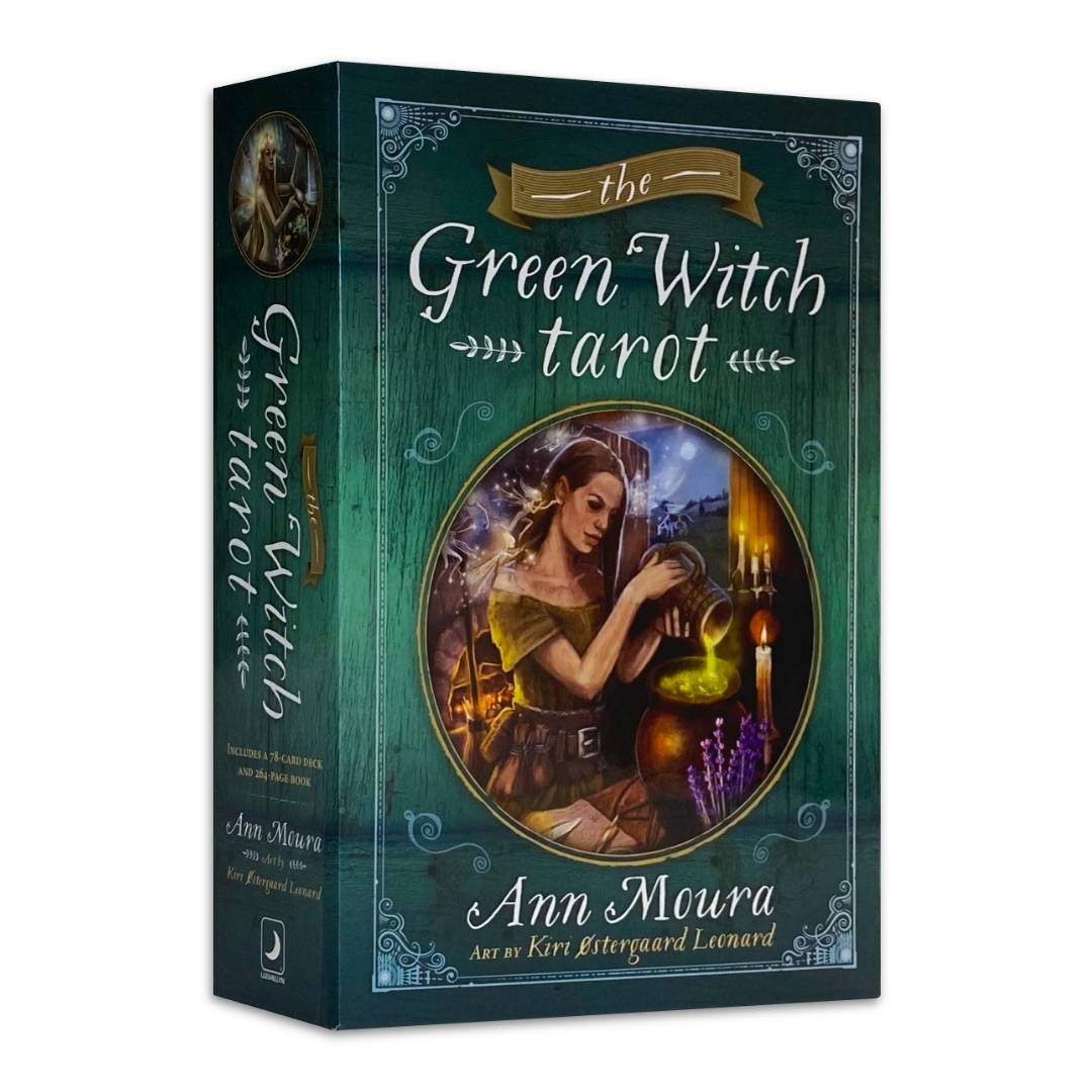 綠伊療癒女巫塔羅牌｜The Green Witch Tarot Cards｜78張,,贈中文翻譯