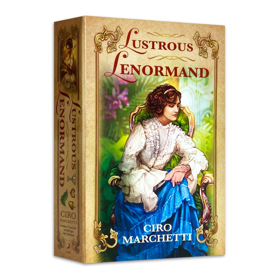 璀璨雷諾曼｜Lustrous Lenormand｜47張,全新視角充滿精緻色彩和細節，挖掘解讀更深層意義,贈中文翻譯