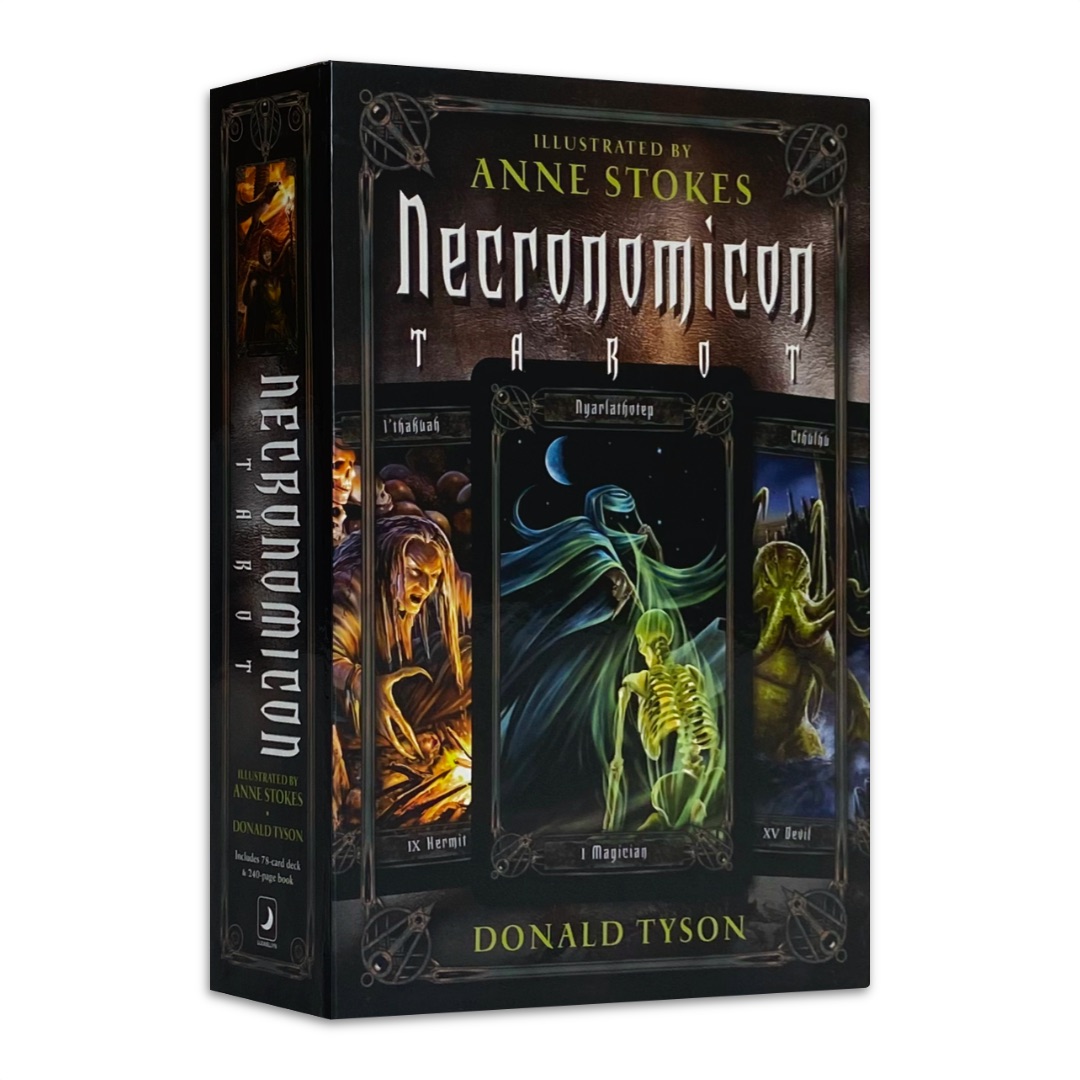 亡靈書塔羅｜Necronomicon Tarot｜78張,黑魔法與神話故事,記錄已消逝事物,贈中文翻譯