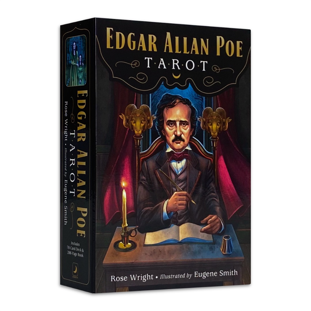愛倫坡塔羅｜Edgar Allan Poe Tarot｜78扇通往發現的大門,贈中文翻譯