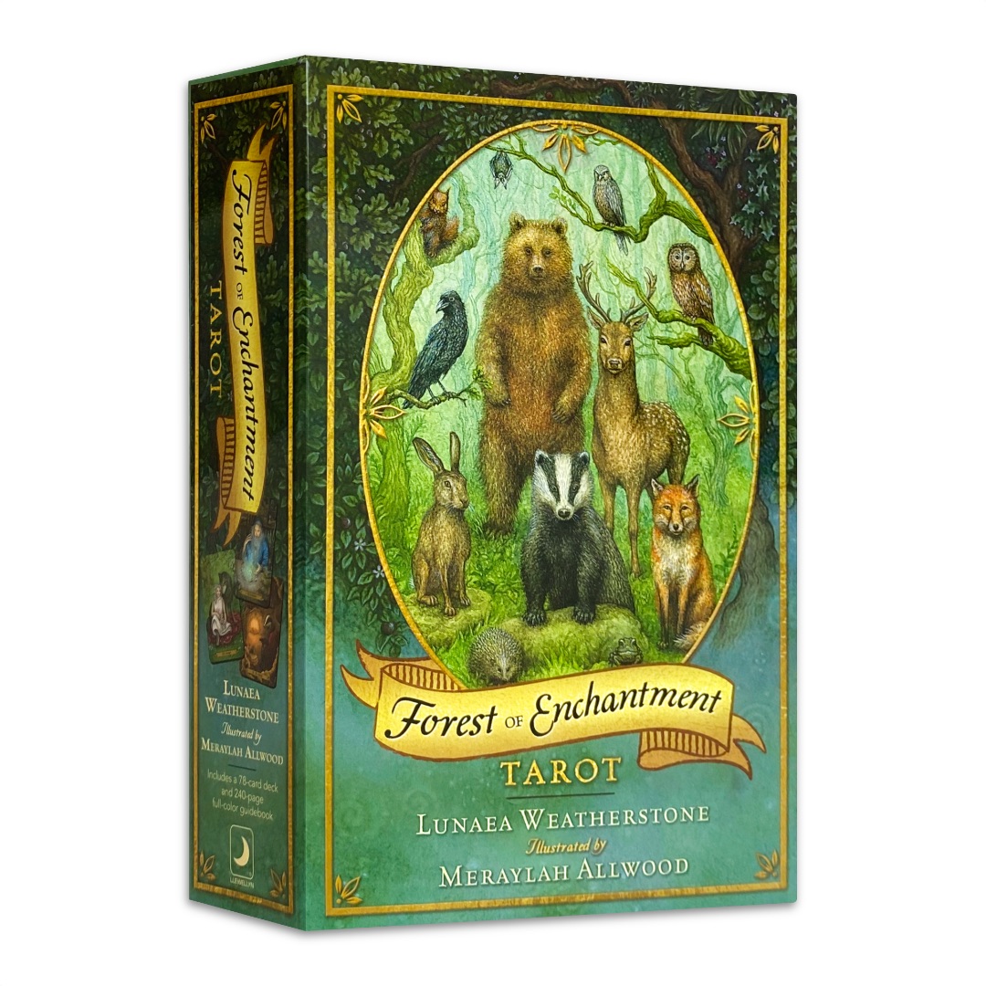魔法森林塔羅｜Forest Of Enchantment Tarot｜78張,巫師、變形者、仙子、精靈、騎士與公主,贈中文翻譯