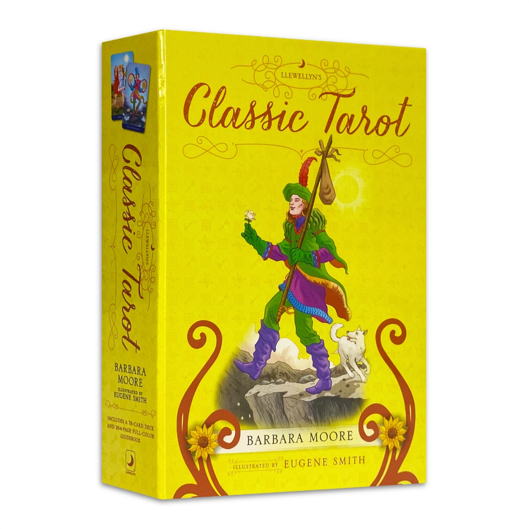 鹿林月亮經典塔羅｜Llewellyns Classic Tarot｜78張,讓讀者充分理解塔羅牌的創作初衷,贈中文翻譯