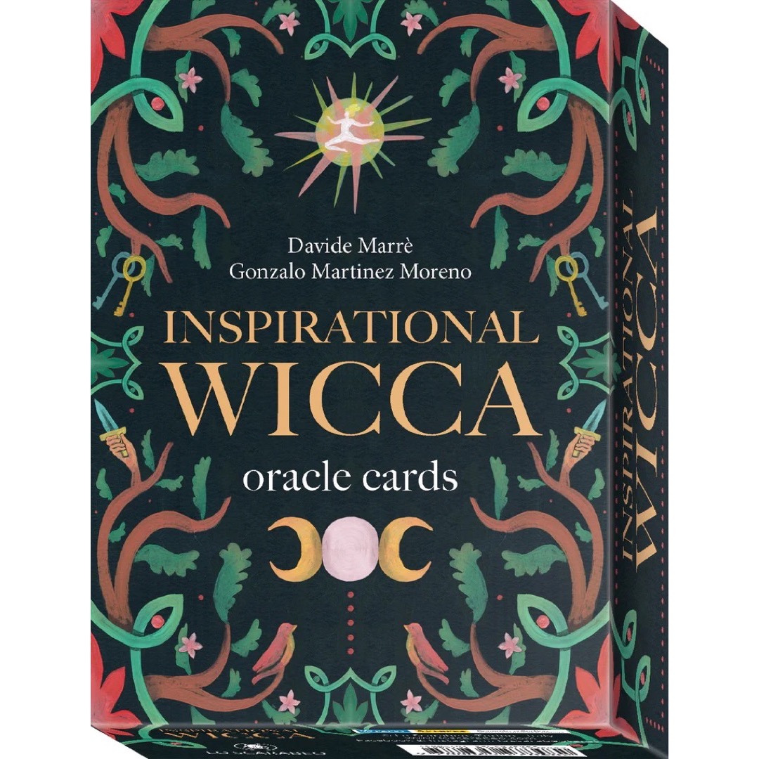 巫之靈感神諭卡｜Inspirational Wicca Oracle Cards｜36張,巧妙描繪光明與黑暗、動與靜的結合,贈中文翻譯