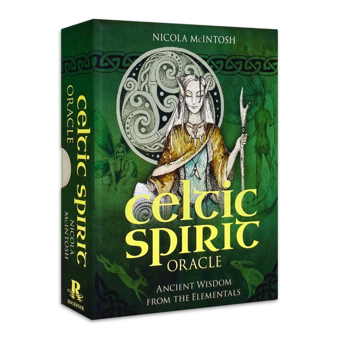 凱爾特神靈占卜卡｜Celtic Spirit Oracle｜36張,對大自然週期的深刻理解,神話和傳說的體現,贈中文翻譯