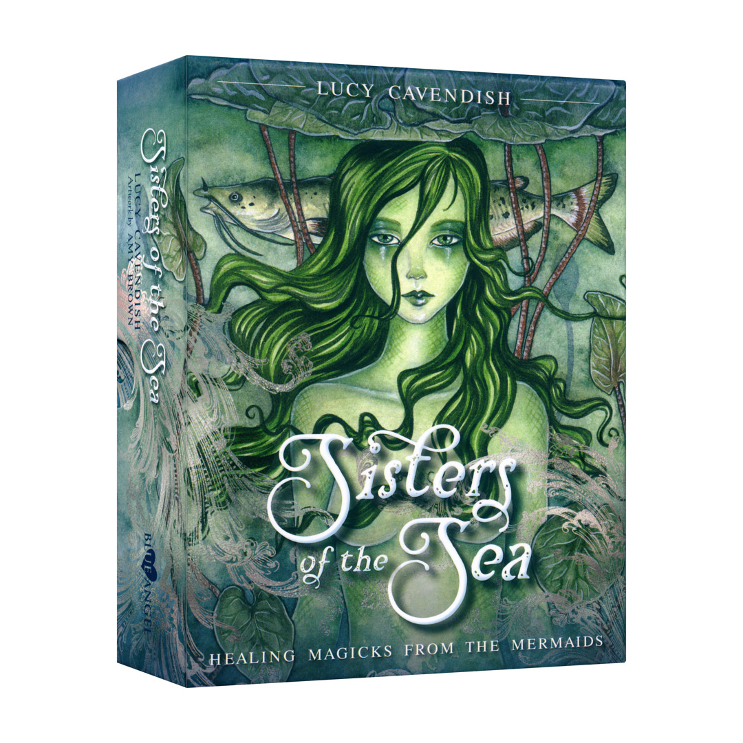 海洋姐妹會療諭卡|Sisters of the Sea|45張,探索汪洋的符號學、神秘和神靈,贈中文翻譯