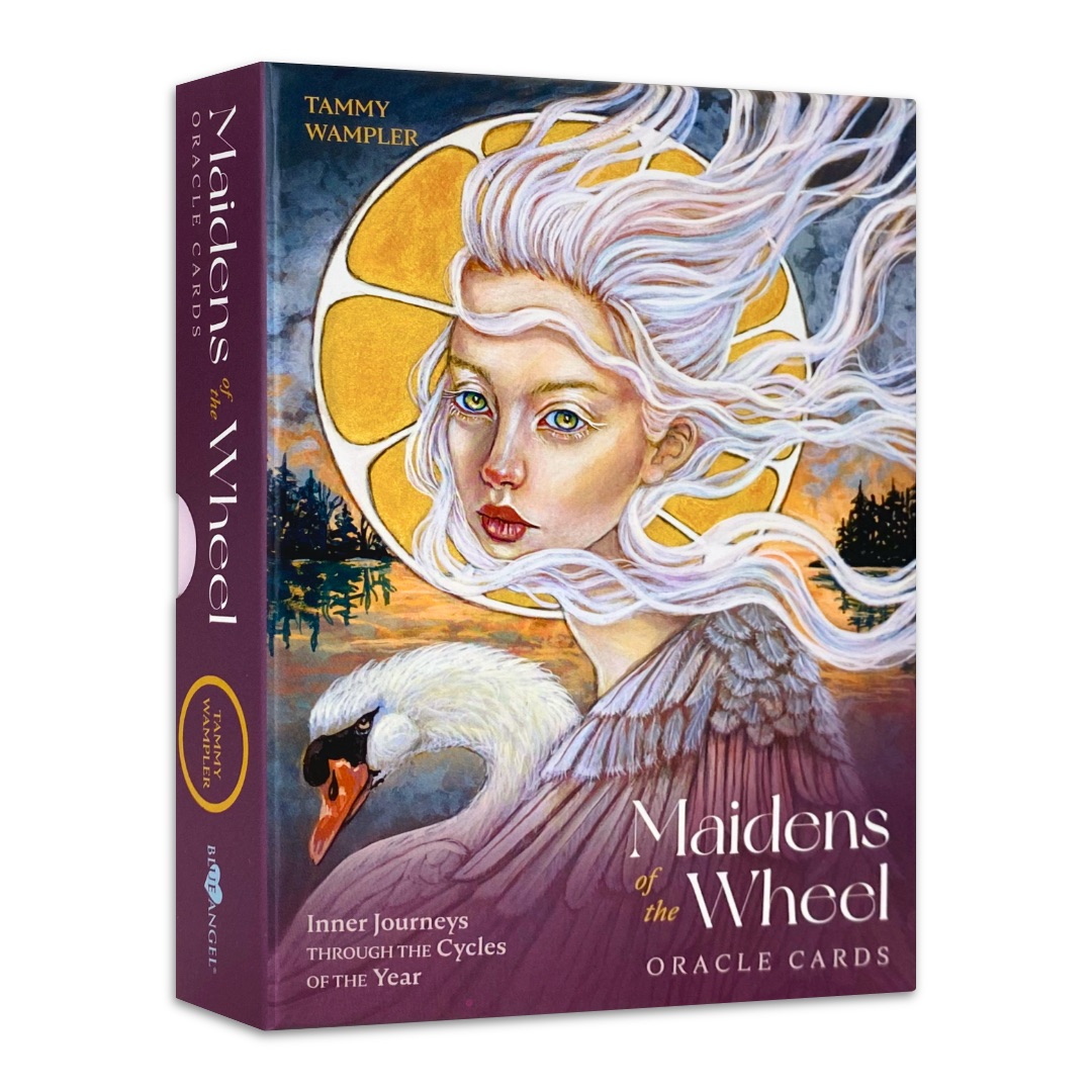 輪姬絮語喚夢卡｜Maidens of the Wheel｜45張,舞動生命之輪接軌神聖節奏,贈中文翻譯