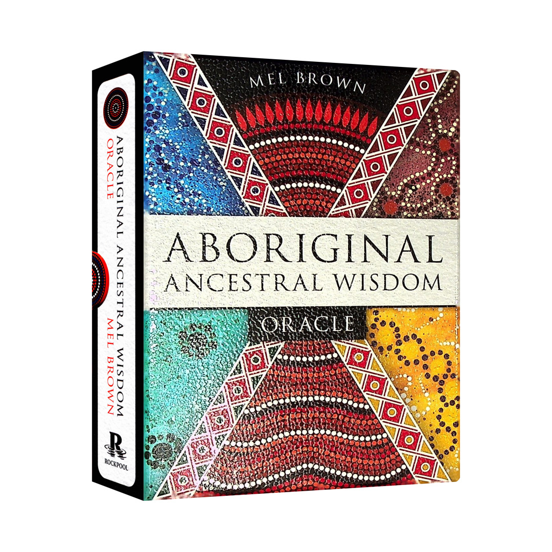 原住民祖靈智慧占卜卡｜Aboriginal Ancestral Wisdom Oracle｜40張,累積的經驗與智慧成為揚昇天梯,贈中文翻譯