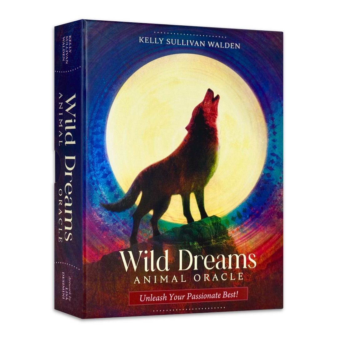野夢動物神諭卡｜Wild Dreams Animal Oracle｜44張,喚醒內在渴望咆哮、翱翔、漫遊和編織充滿靈感的生活,贈中文翻譯