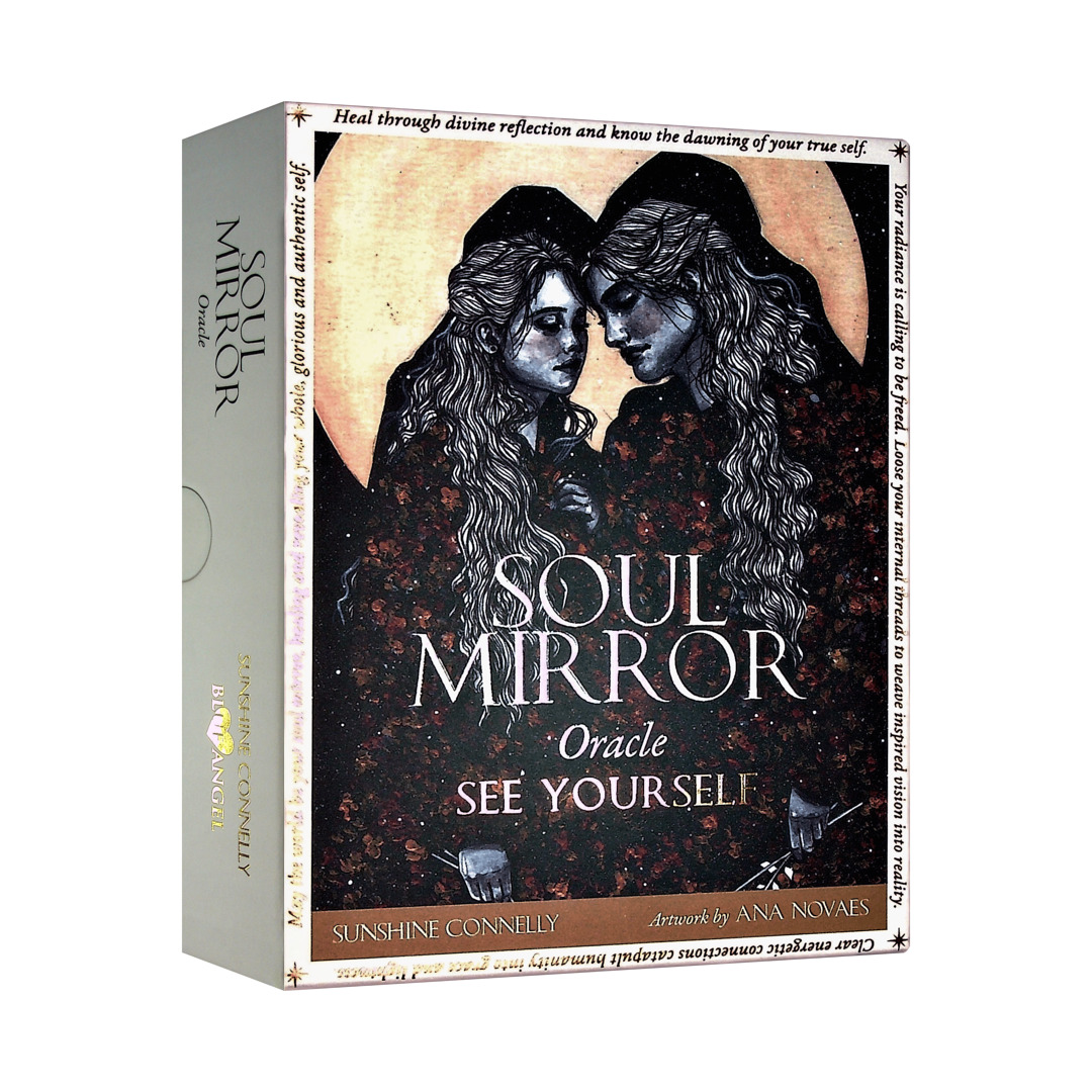 靈鏡啟思富諭卡｜Soul Mirror Oracle｜42張,解開過去、穿越陰影、扭曲能量和精緻領悟的精神旅程,贈中文翻譯