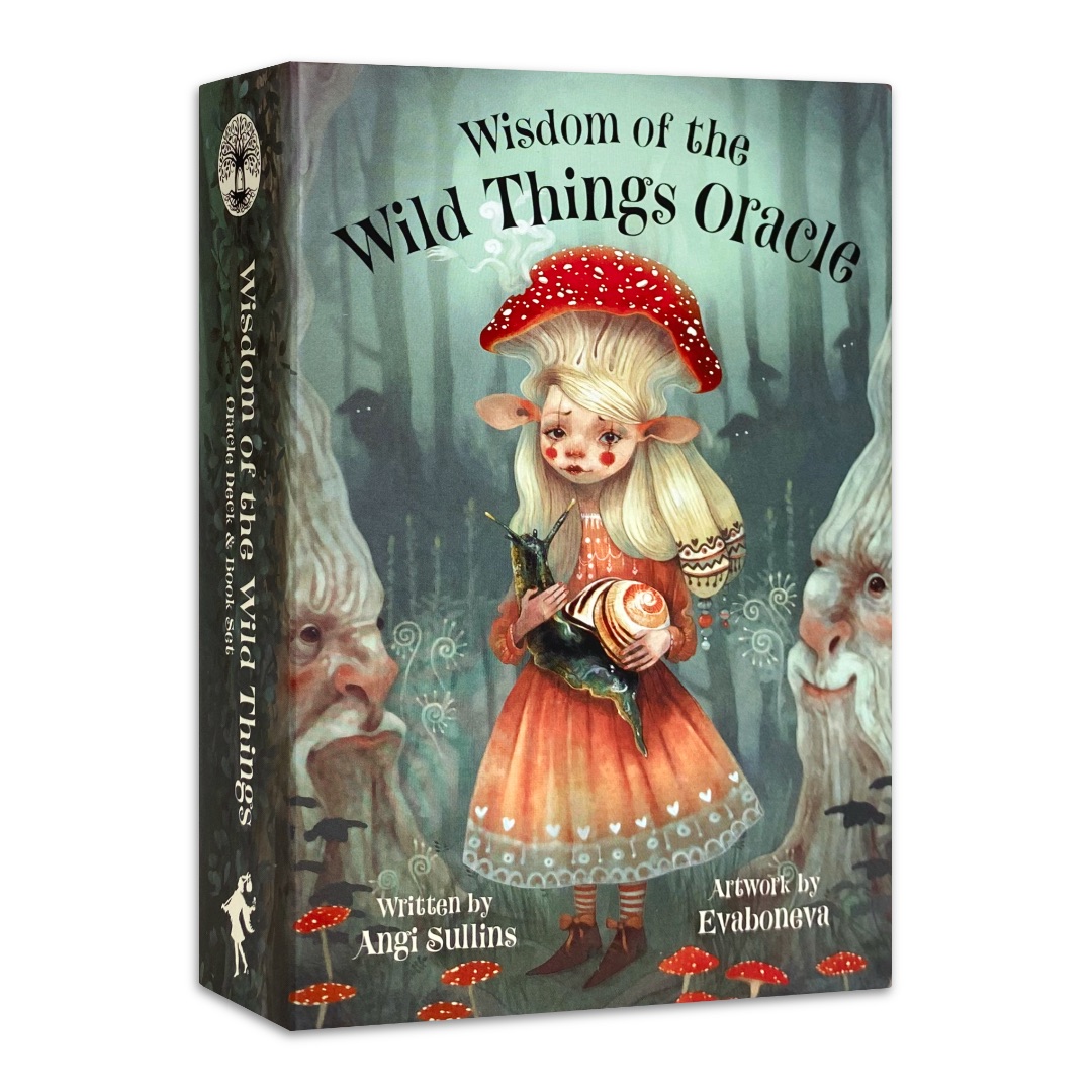 自然靈獸智慧神諭｜Wisdom of the Wild Things Oracle Deck｜45張,呼喚出原始自然生物活在心靈領域,贈中文翻譯