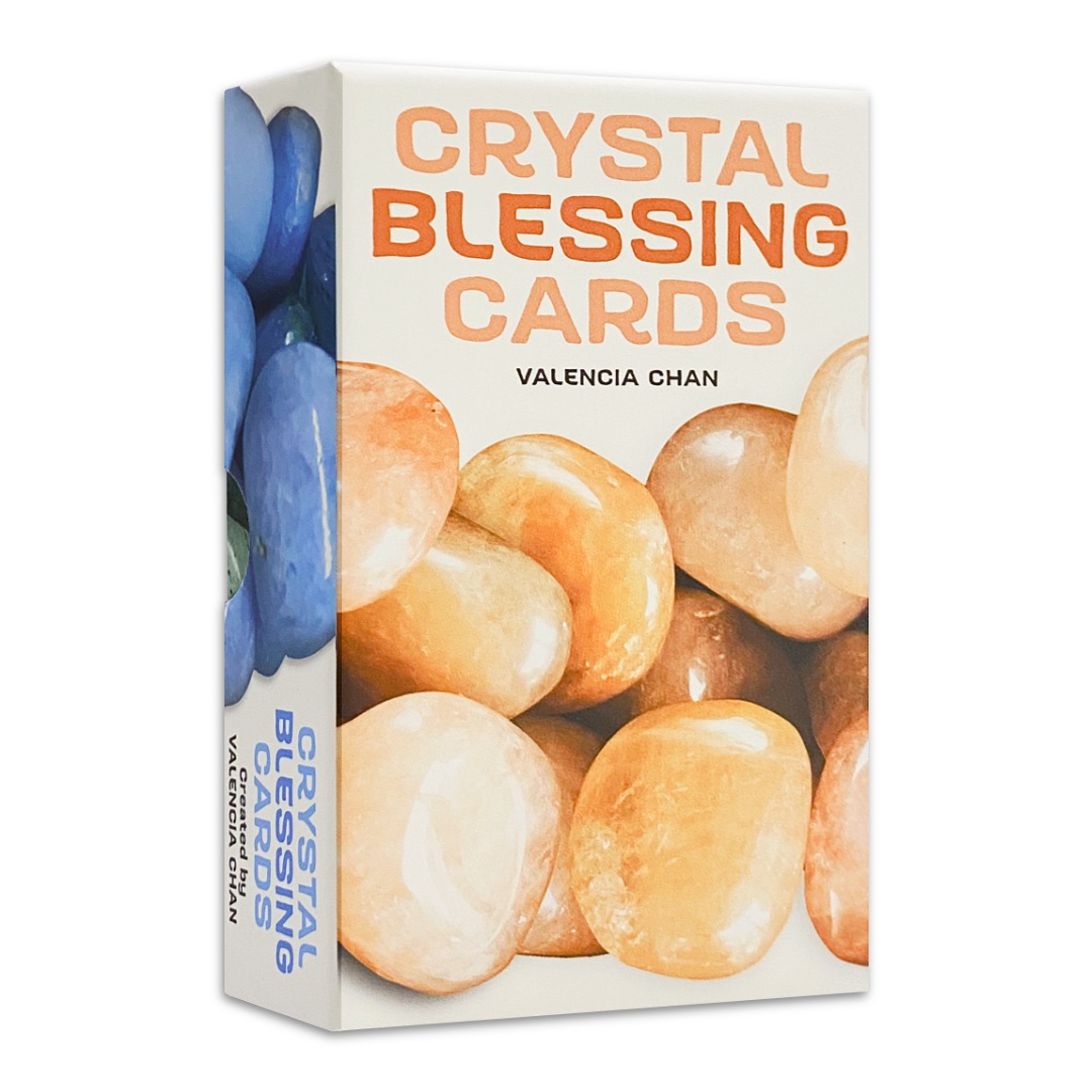 水晶祝福牌卡｜Crystal Blessing Cards｜70張詳盡對應感受與能量,贈中文翻譯