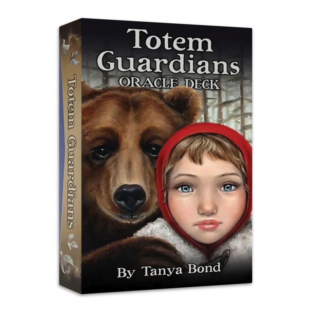 圖騰護符占卜卡｜Totem Guardians Oracle Deck｜42張,神話超自然原型力量象徵指引,贈中文翻譯
