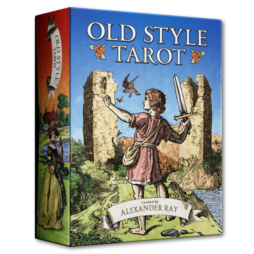 古歐式塔羅｜Old Style Tarot｜79張,充滿歷史感和神秘系統,濃厚中世紀和文藝復興氛圍,贈中文翻譯