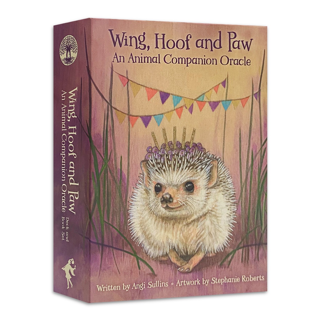 動物依伴指引卡｜Wing, Hoof and Paw: An Animal Companion Oracle｜44張,翅膀、蹄子和爪子牽攜心靈,贈中文翻譯