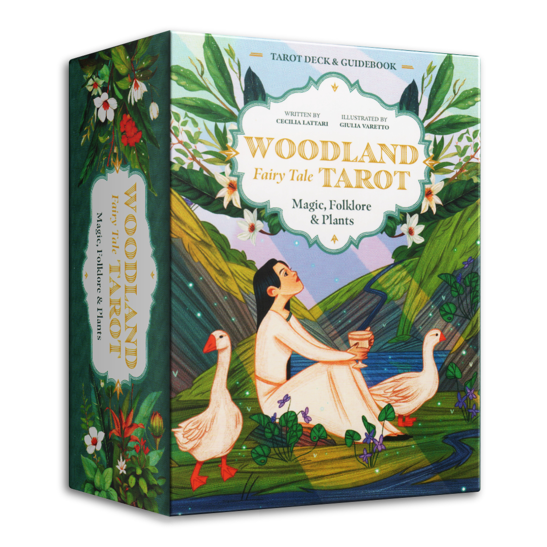 森林童話塔羅牌｜Woodland Fairy Tale Tarot｜78張,集體想像力講述傳說和傳說、古老知識和普世教導,贈中文翻譯